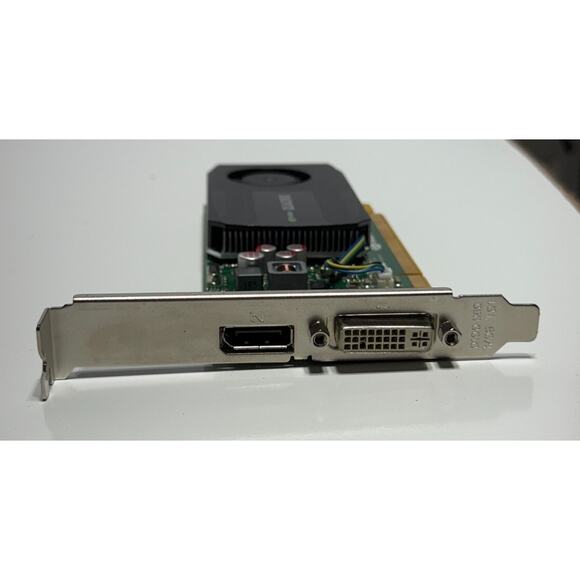 NVIDIA Quadro 600 1GB DDR3 PCI-e DVI DP Graphics Card - Picture 4 of 4